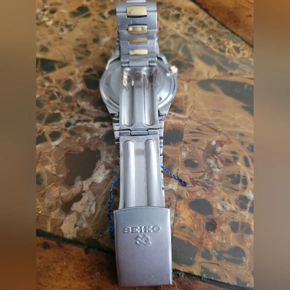 Seiko Gold and Silver Quartz Watch